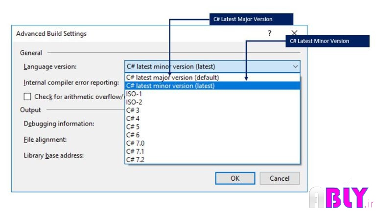 c sharp latest version in vs
